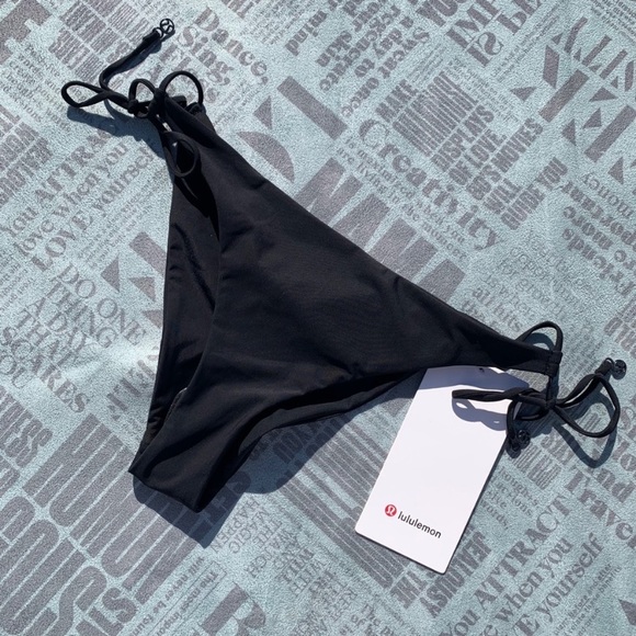 lululemon athletica Other - ISO LULULEMON SUN SOAKER BIKINI BOTTOMS 2 BLACK